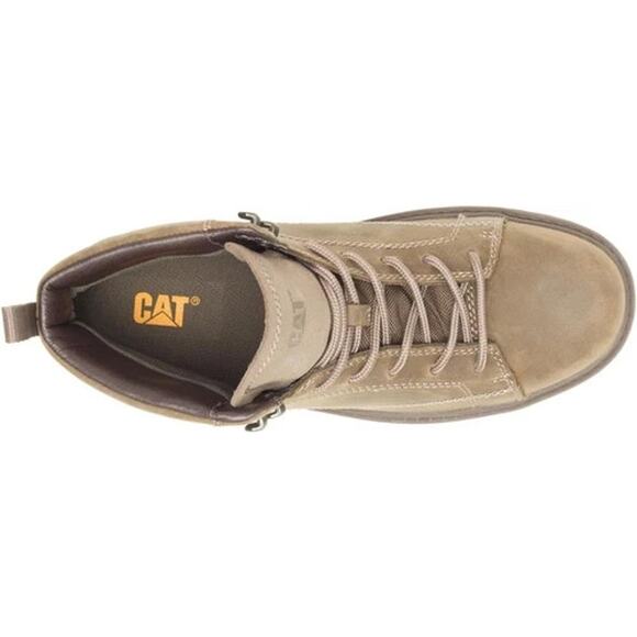 Caterpillar Men’s Modulate Fossil Work Boot Leather P725194 Durable Safety Boot main image 4